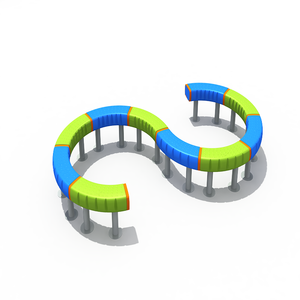 Plastic Drilling Climbing Combination for Balance Training