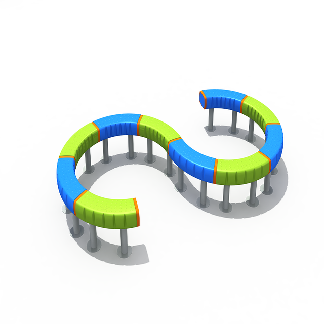 Plastic Drilling Climbing Combination for Balance Training