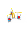 Outdoor Playground Modern Multi-person Children Galaxy Round Swing