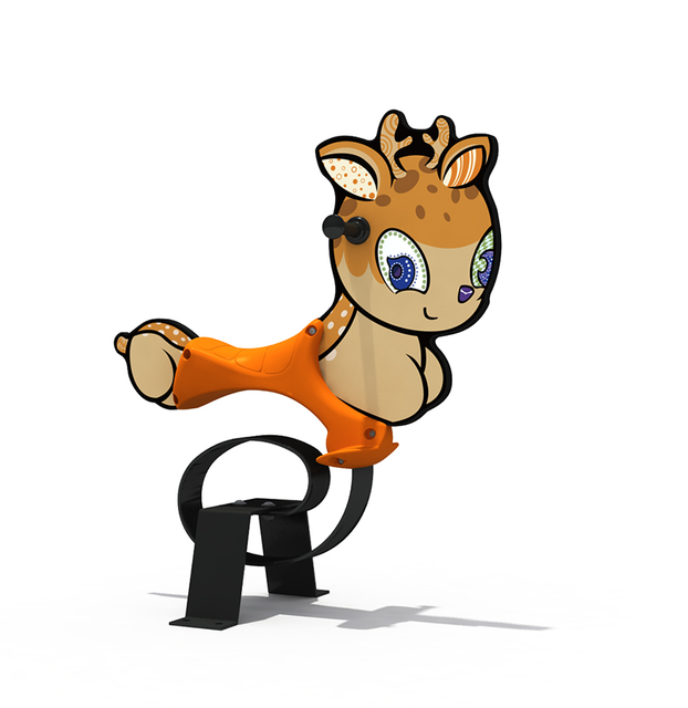 Customized Deer Rocking Horse for Kindergarten 