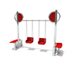Outdoor High-quality Double Seat Swing for Residential Area