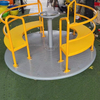 Outdoor Children's Multi-Player Interactive Swivel Chair Series High Quality Mini Carousel Indoor Playground Equipment Price