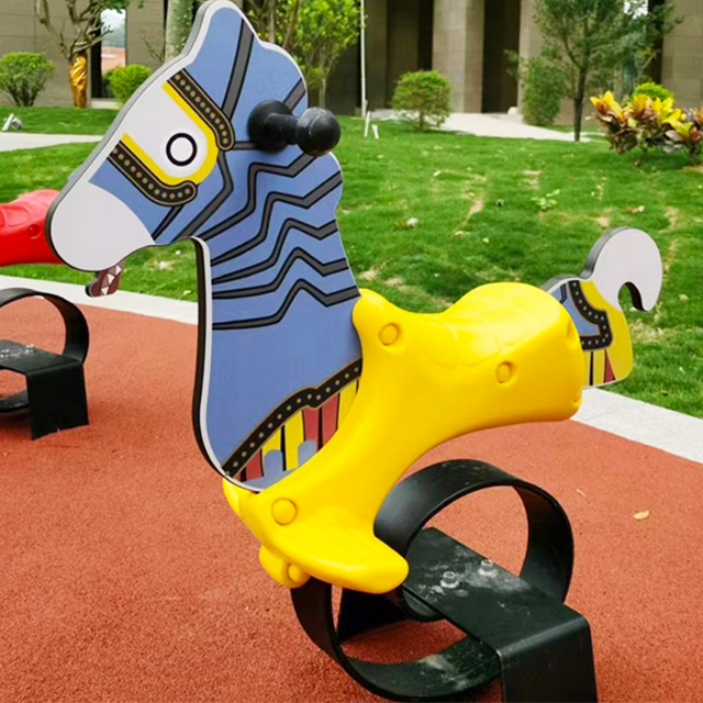 Color Can Be Customized Outdoor Spring Rider for Park