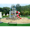 Outdoor Children's Playground Equipment combination slide for Park Yard Garden Schools and Sports VenuesOutdoor Children's Playground Equipment LLDPE Slide Swings Climbing Nets for Park Yard Garden Sc