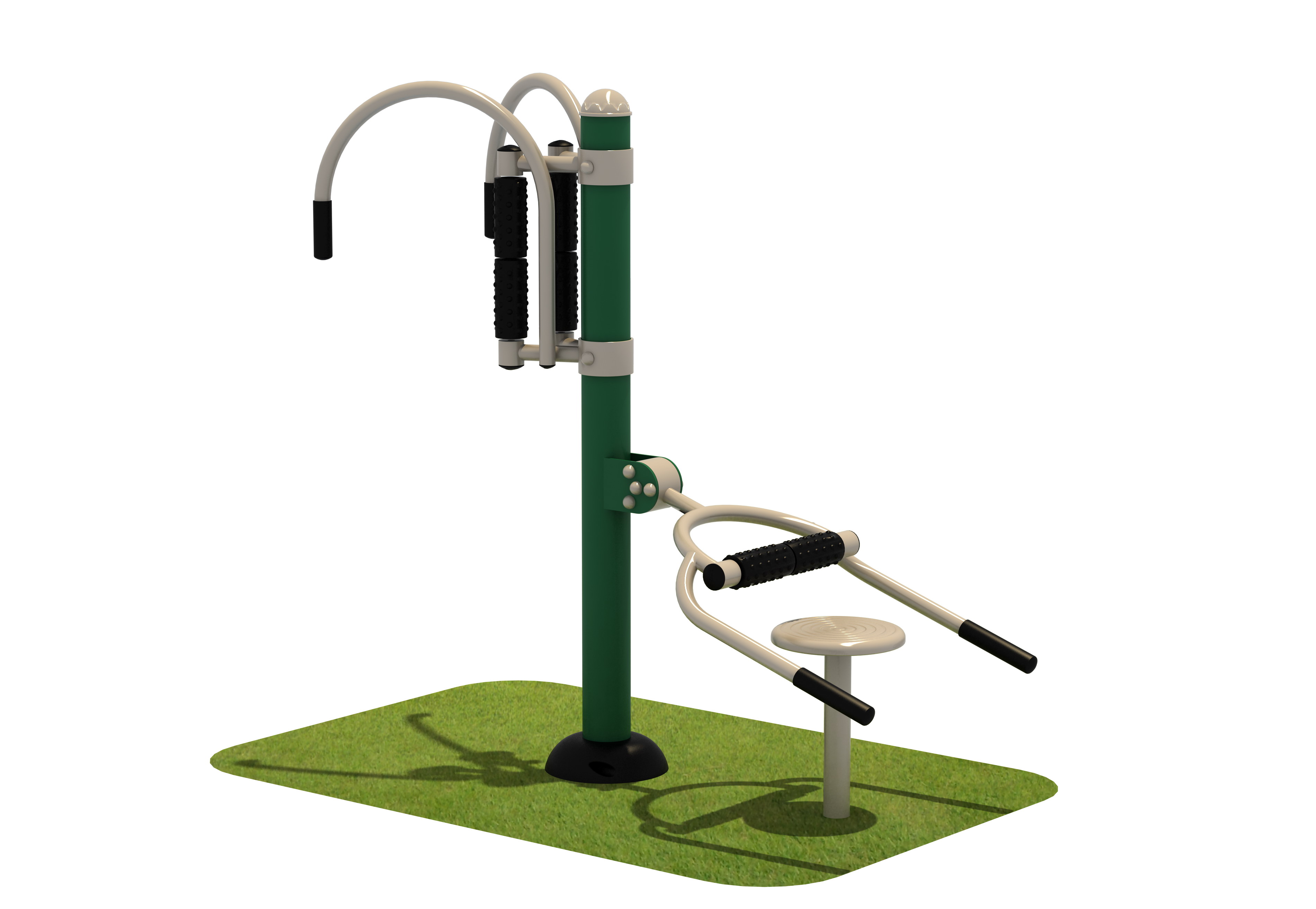 Outdoor Back and Waist Massage Roller for Public Parks