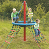 Amusement Carnival Outdoor Challenge Children Rope Climbing Toys Adventure Playground Park Climbing Frames