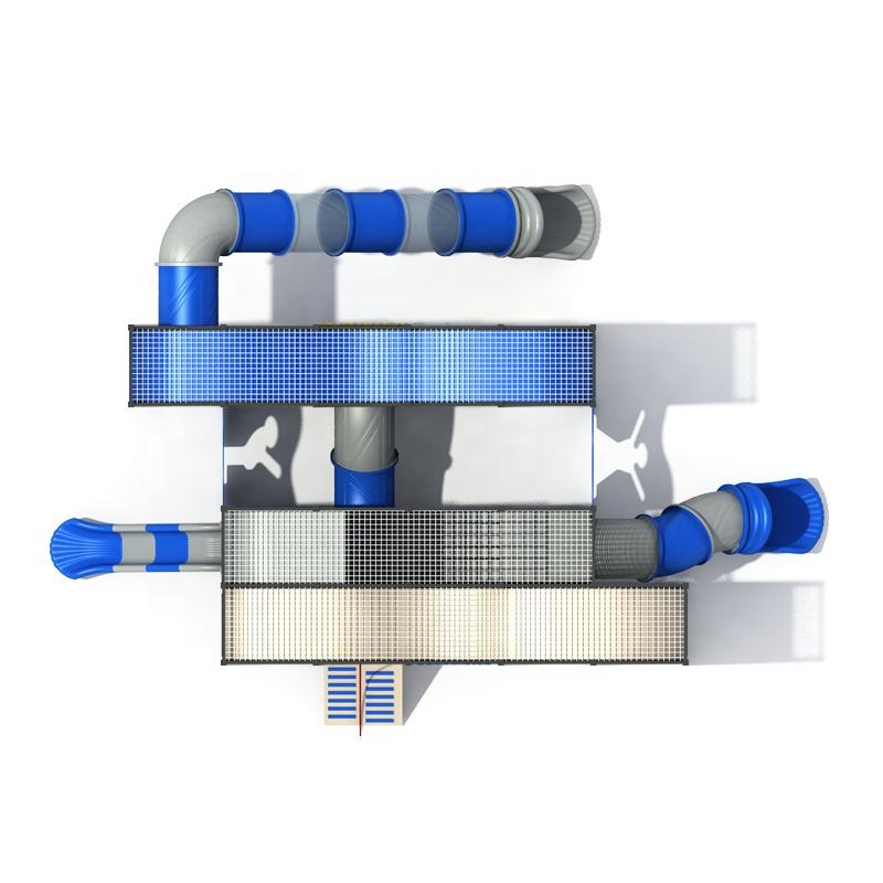 Outdoor Children's Large Playground Climbing Structure Climbing Net Playhouse Suitable for Adventure Parks, Theme Parks