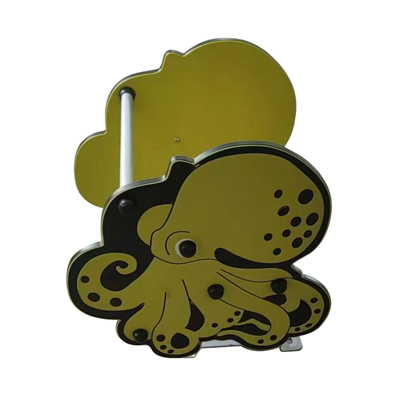 Safe and Sturdy PE Panel Spring Horse Kids Outdoor Playground Accessories Are Used in Education, Kindergarten, School, Daycare