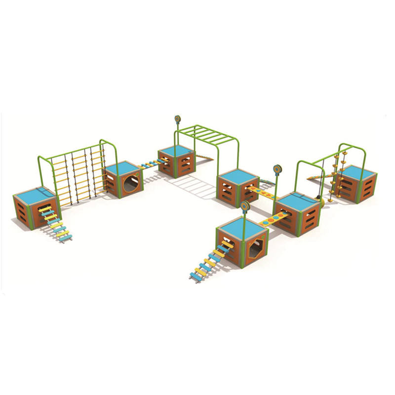 2025 New Net Playground Equipment Kids Climbing Outdoor Playground Rope Course for Kindergarten