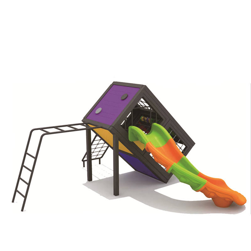 outdoor amusement equipment Customized Non-standard Children Rope Course Crawling Playground Outdoor Multifunctional Physical Training Playground