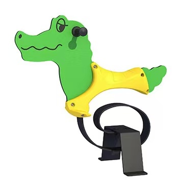 Factory Direct Sale Safe and Sturdy Children's Spring Wooden Horse Animal Shape PE Board Preschool Spring Horse Rider