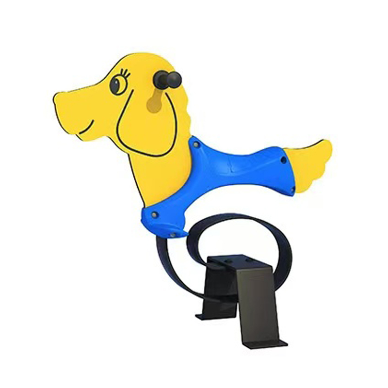 Wholesale Animal Modeling Cute Children Spring Rider Playground Indoor / Outdoor Children Rocking Horse