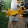 Cheap Custom PE Board Children's Rocking Horse Outdoor Park Children's Spring Rider Preschool Play Equipment