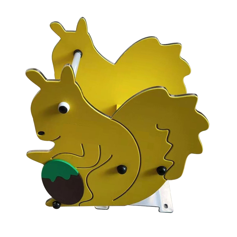 Cartoon Shape Children's Spring Trojan High Quality Outdoor Children's Rocking Chair Is Applied in Park Community Playground