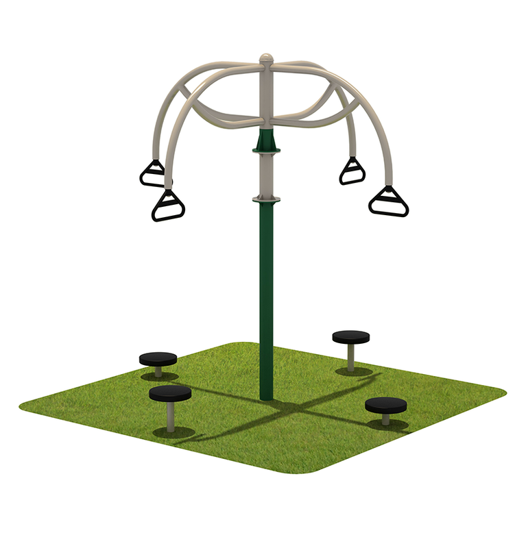 Outdoor Fitness Equipment Rotational Strength Trainer