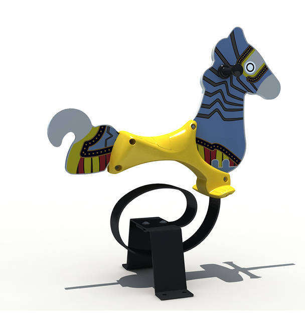 Color Can Be Customized Outdoor Spring Rider for Park