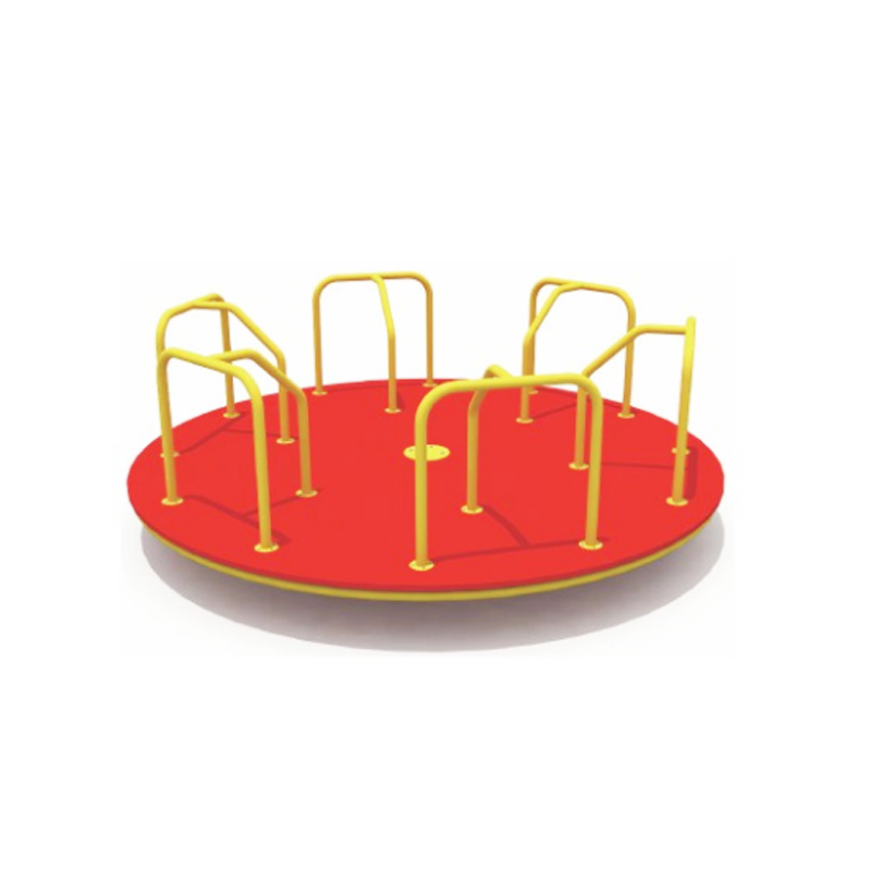 Children's Outdoor Rotating Swivel Chair with Railings for Sale Interesting Children's Carousel Toys Theme Park Play Equipment