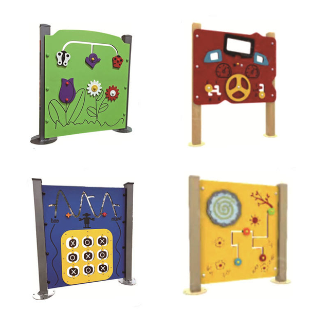 Custom Design Play Panels Ground Height Toddler Outdoor Playground Equipment Role Play Panels for Preschool