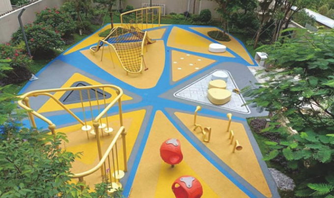 Customized Themed Multi-Activity Playground Structure