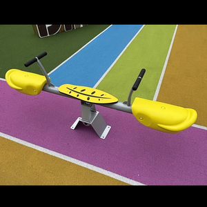 High-Quality Plastic Seat Toy for Outdoor Playground: Kids' Rocking Seesaw
