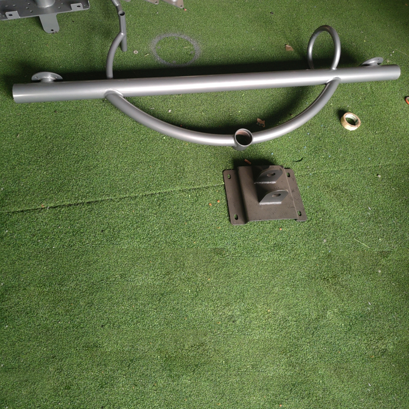 Wholesale Children's Garden Toys Outdoor Seesaw 1.8 Meters Long Plastic-metal Seesaw Outdoor Sports Fitness Play Equipment