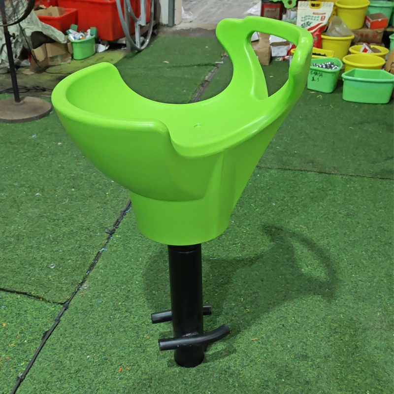 Children's Indoor and Outdoor Small Plastic Swivel Chair Outdoor Playground Equipment Children's Playground Accessories Toys