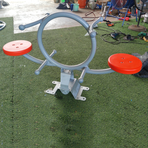 Garden Children's Balance Seesaw with Plastic Seats for Toddlers, Suitable for Amusement Parks, Communities, Squares and Schools