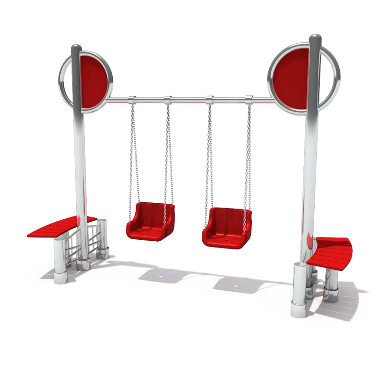 High Quality Outdoor Garden Swing Creative Patio Double Swing for Children and Adults for Trampoline Park Playground