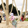 Children's Outdoor Adventure Climbing Frames for Physical Training in Amusement Parks Rope Challenge Game KidsClimbing Equipment