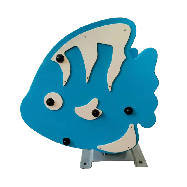 High Quality Outdoor Playground Equipment - PE Board Material Kids Spring Horse