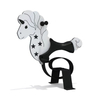 Outdoor Playground Equipment - Funny Kids Spring Rider RE Board Plastic Rocking Horse Game