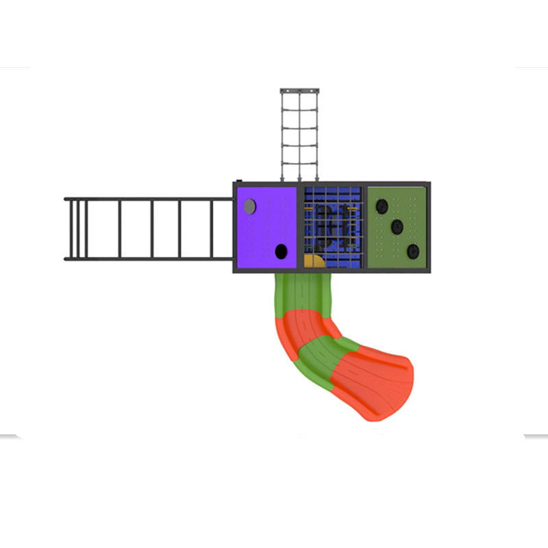 Large Outdoor Rope Playground with Slide Professional Children's Amusement & Climbing Rope Course