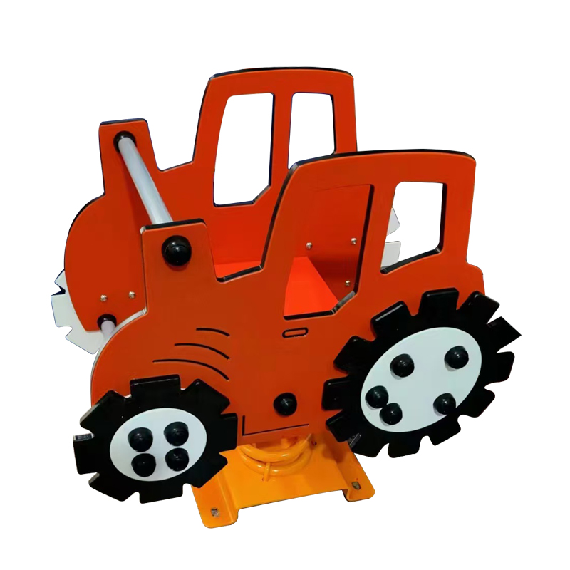 The Latest Outdoor Amusement Equipment, Animal Rocking Horse PE Board Children's Spring Joystick