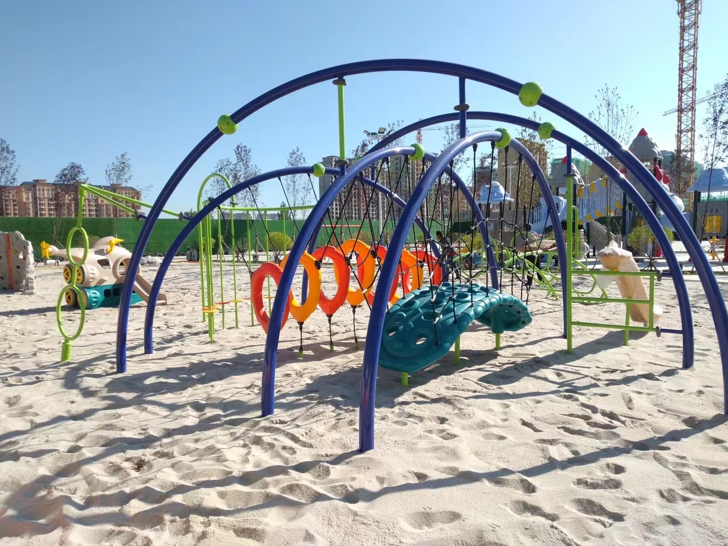 Rope Climbing Outdoor Playground