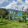 Outdoor Children's Playground Equipment LLDPE Slide Swings Climbing Nets for Park Yard Garden Schools and Sports Venues