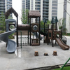 Customized Large Outdoor Playground Slide for Residential Areas Public Slides Amusement Park Facilities for Kids