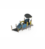 Durable Combination Kindergarten PE Board Material Slide Playground